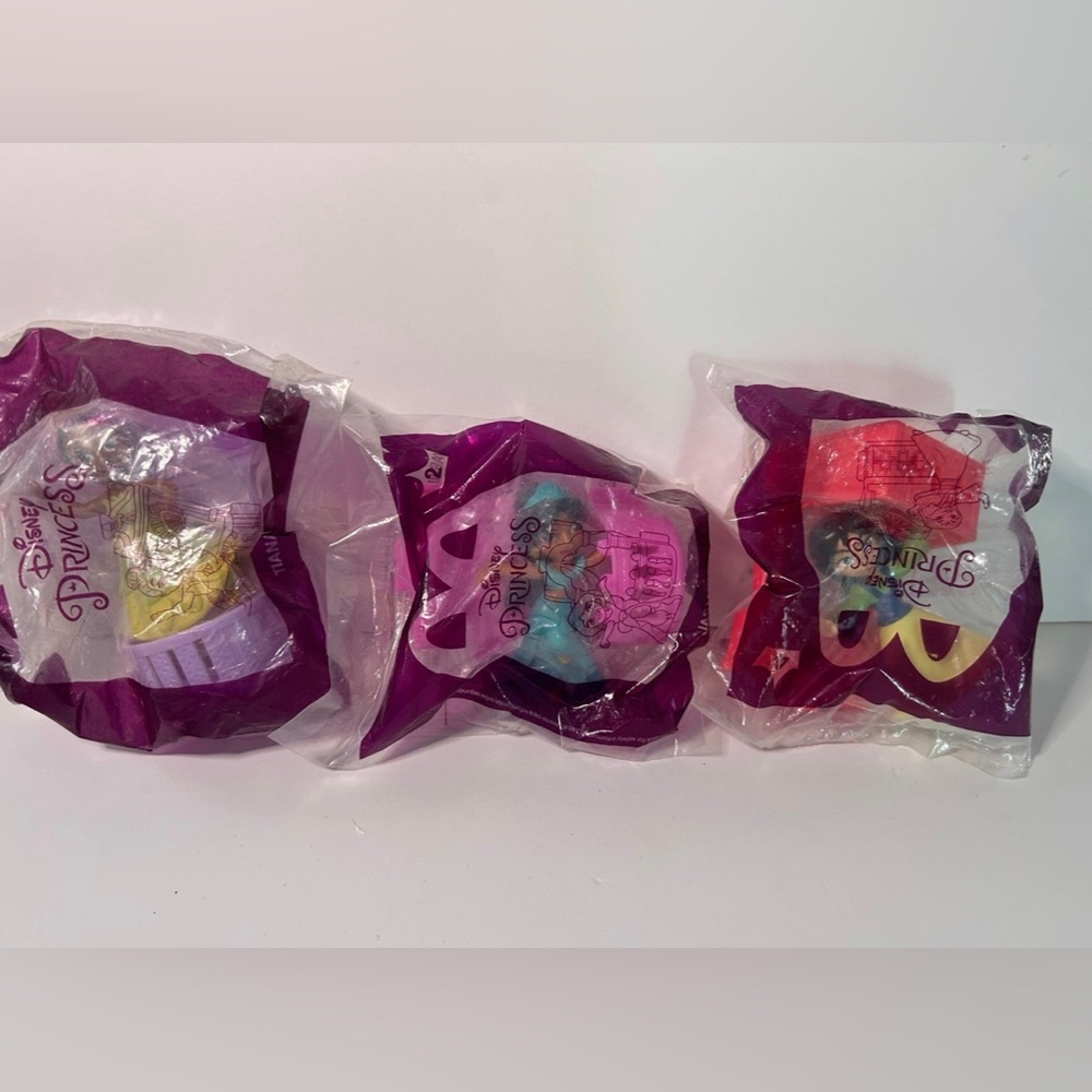 Disney Princess Mc Donald’s Bundle 3 pc